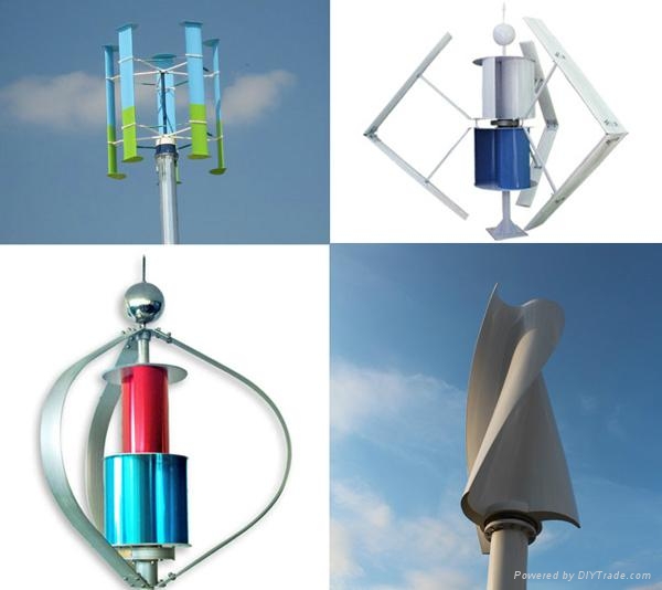 vertical axis wind turbines