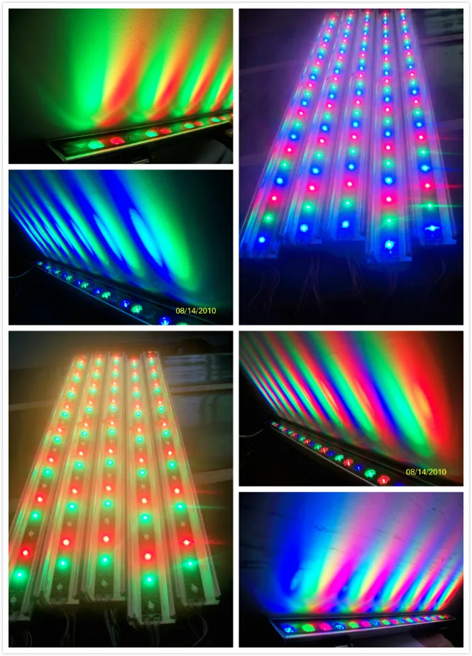 outdoor led 24w rgb aluminum rgb led wall washer light